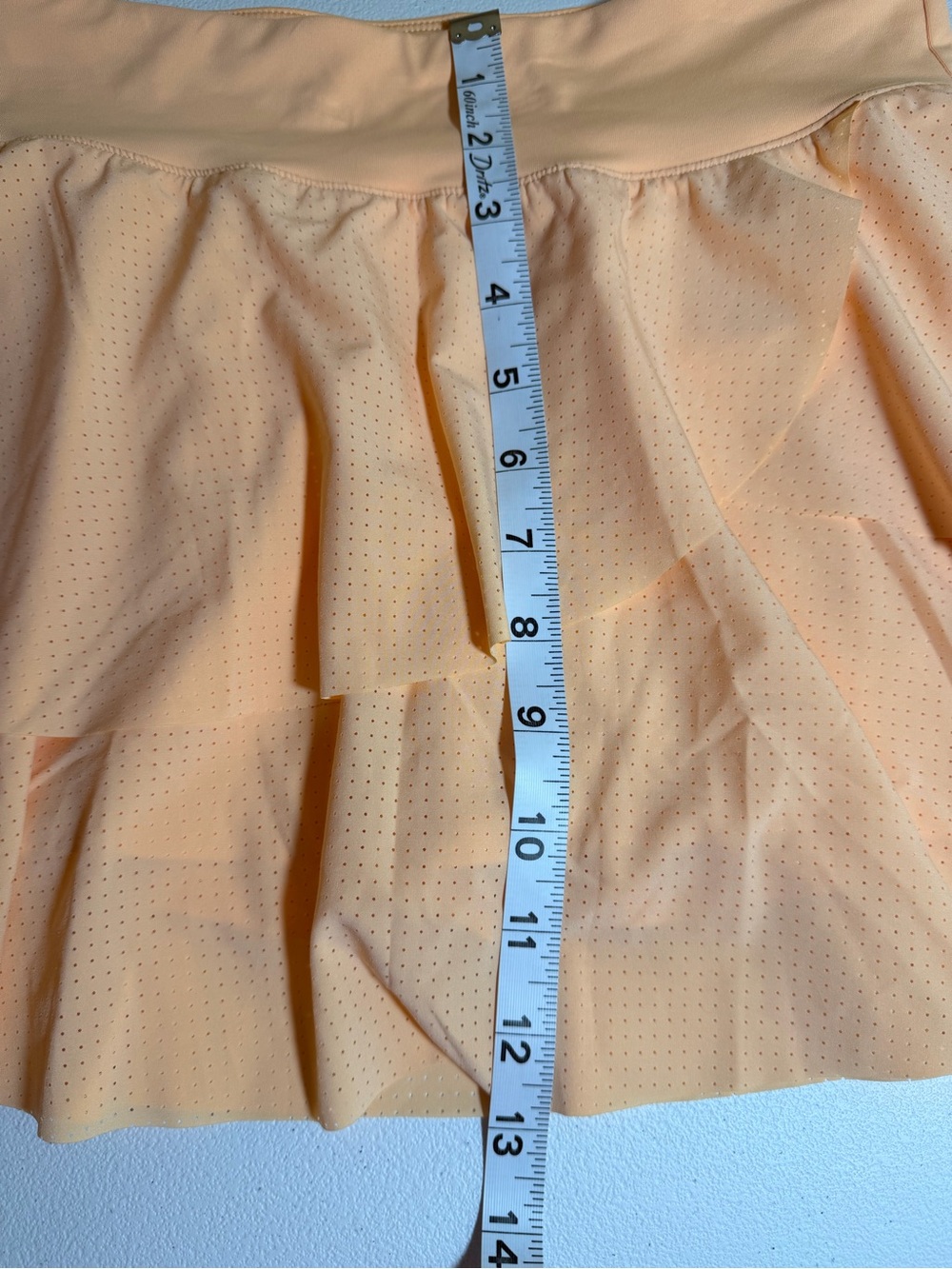 DSG Girls 2 Piece Activewear Set Rainbow Crop Tank & Orange Tiered Skort S/M NWT - Picture 12 of 12
